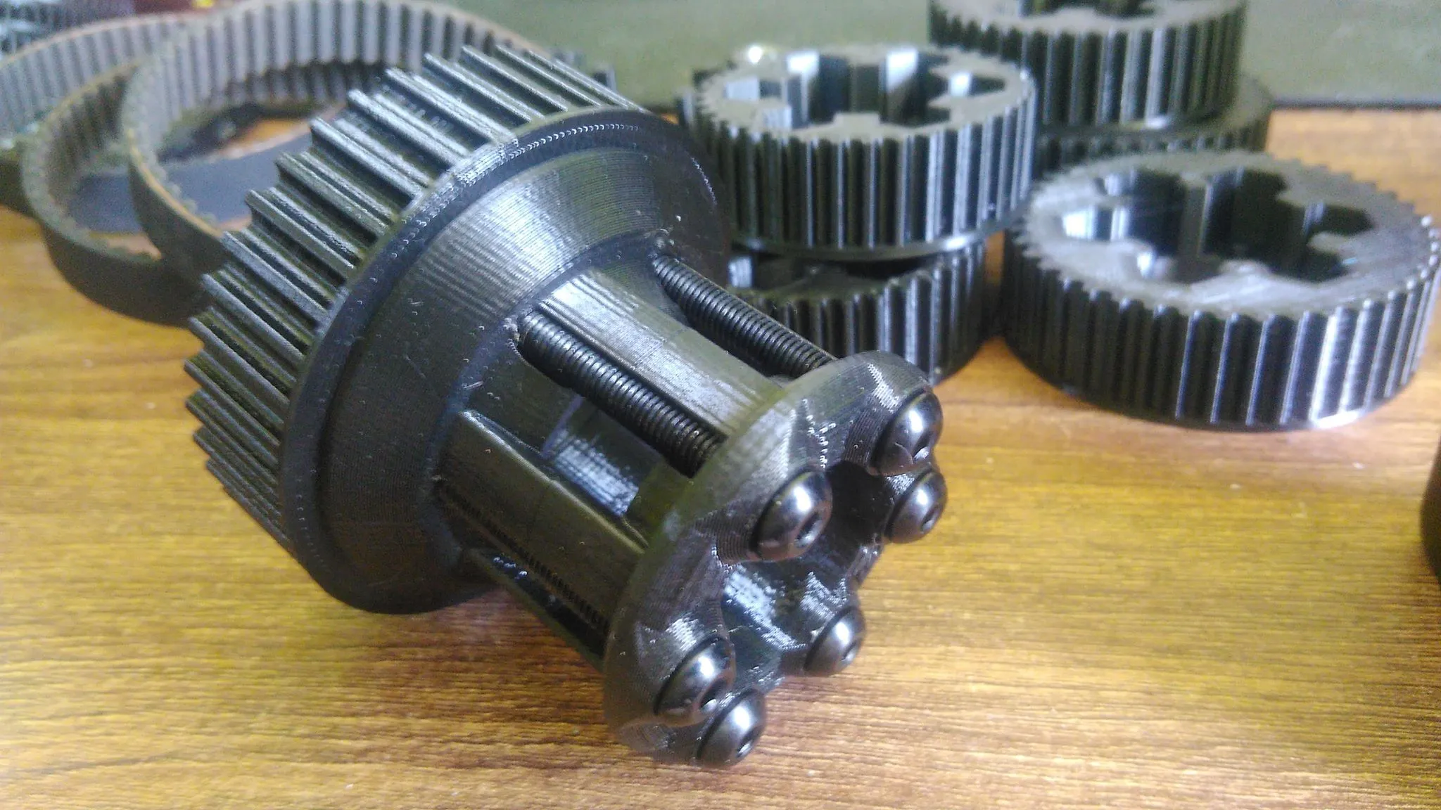 Elektrinės riedlentės skriemulys 3D spausdintas