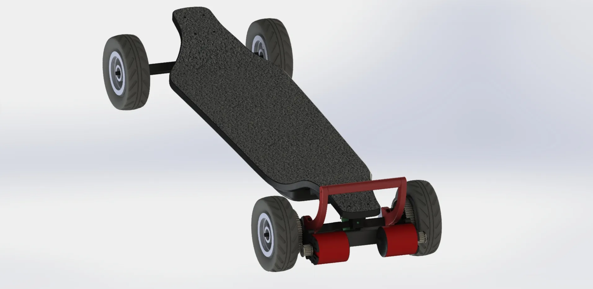 Elektrinės riedlentės maketas 3D spausdintas