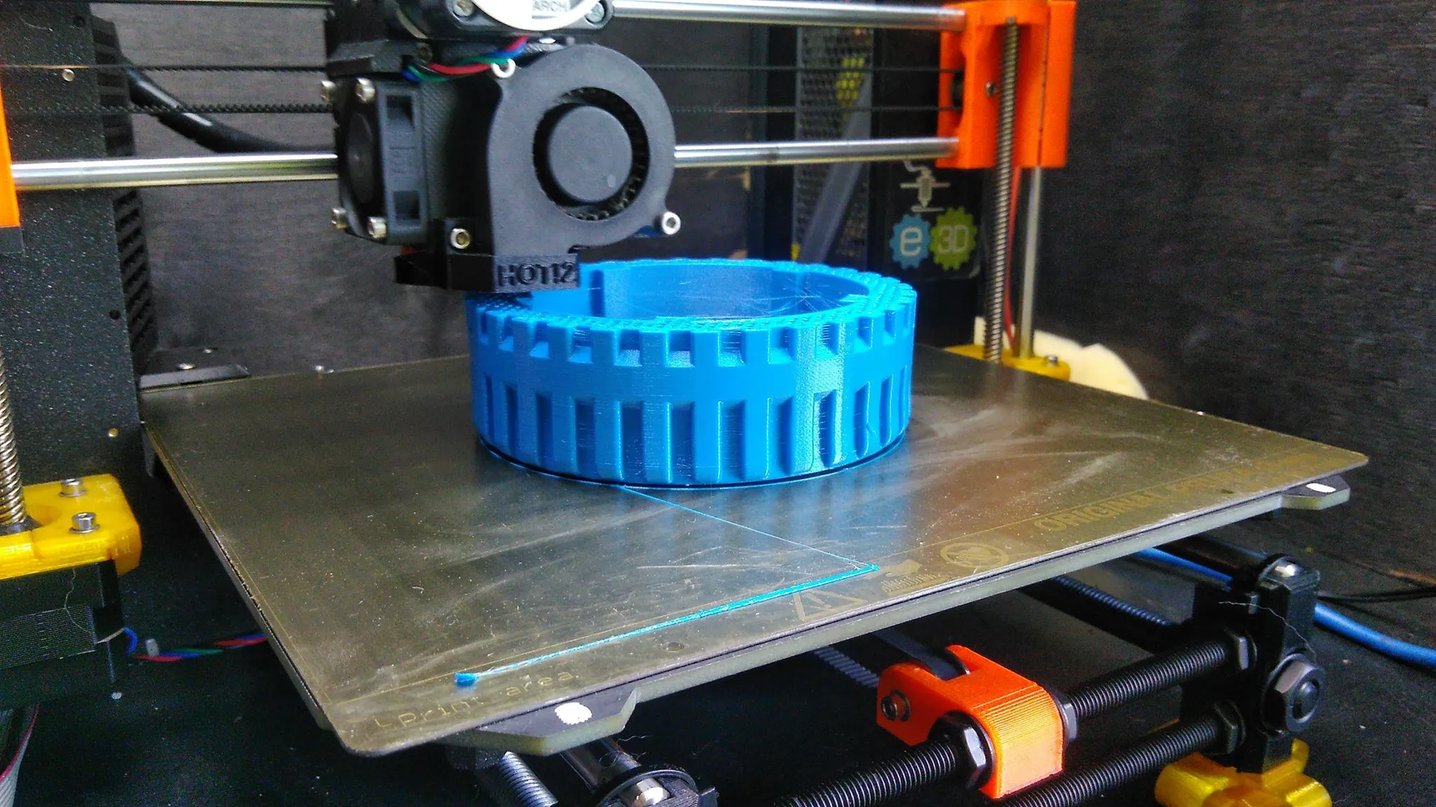 Guminė padanga 3D spausdinta